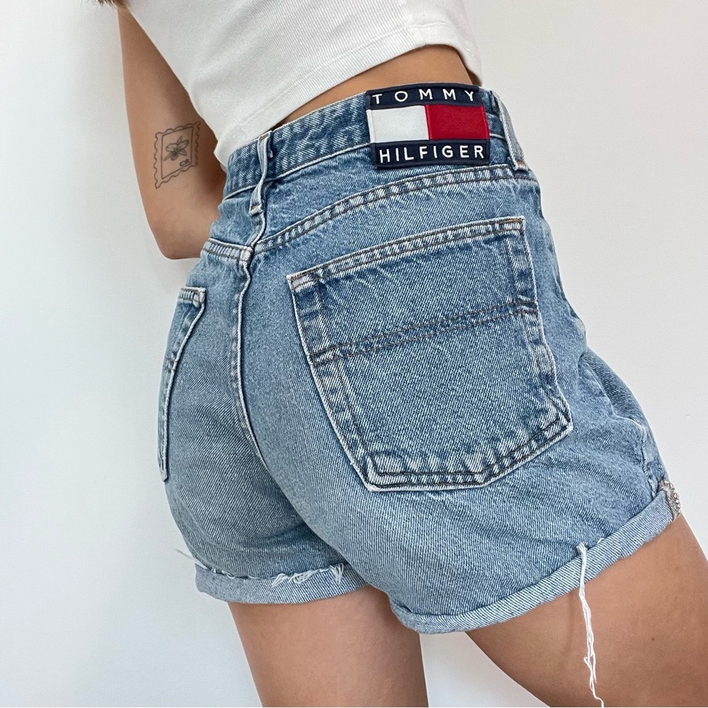 Vintage Tommy Hilfiger jean shorts